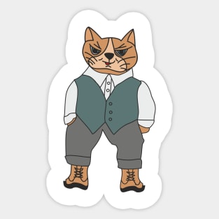 CAT Sticker